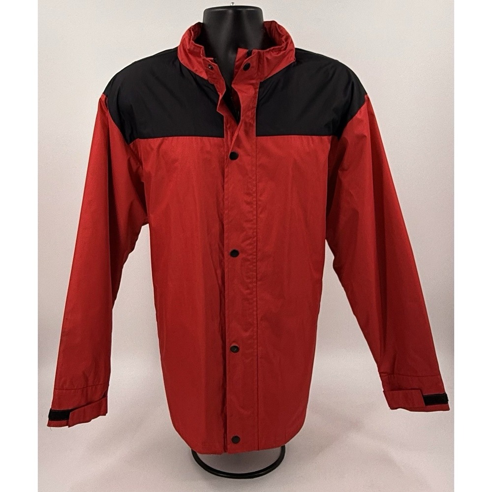 Disney Cast Member Jacket Red & Black Worldwide Services  Employee Adult Large L